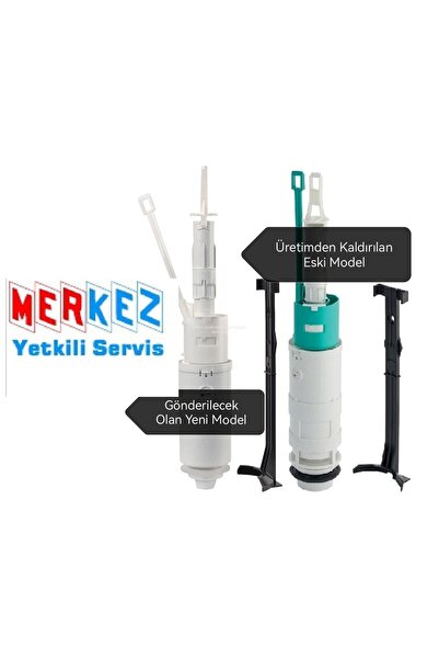 Geberit Gömme Rezervuar Boşaltma Grubu & Orta Göbek ( 240.501.00.1 )