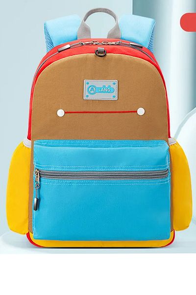 Go Veform Rucsac ortopedic albastru pentru copii - Compartiment pentru tableta, gradinita si zilnic - AOÇ8000-B