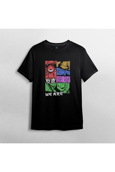 Pixxa Μπλουζάκι One Piece Crew Neck 100% βαμβακερό - 1