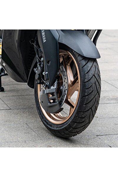 YSGMOTOPARTS Xmax Techmax 250/300 2023-2024 Ön Kaliper Disk Koruma Modifiye Karbon