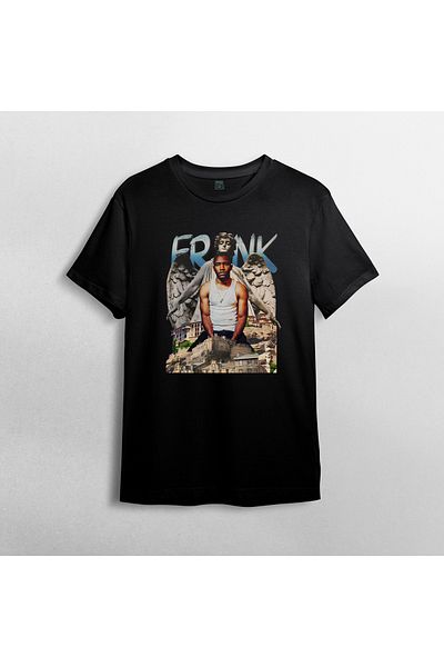 Pixxa Μπλουζάκι Frank Ocean Crew Neck 100% βαμβακερό - 1