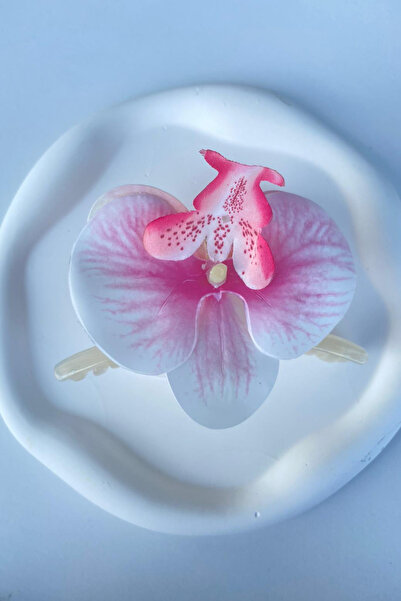Jaida Moda Γυναικεία αγκράφα Mandak Aloha Orchid Flower