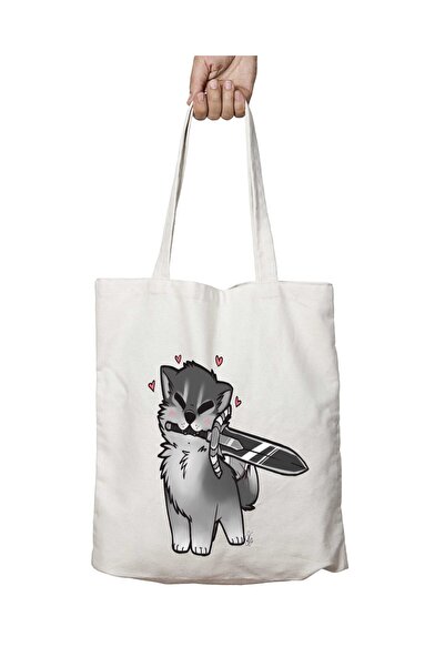 ART HEDİYE Dark Souls - Великий сірий плюшевий вовк Sif Двосторонній міцний п...