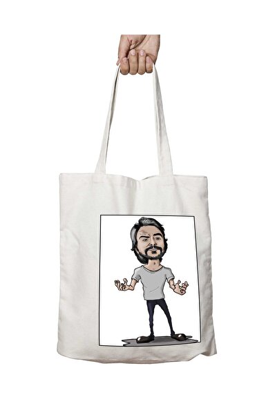 ART HEDİYE Ahmet Kural - Washable Shoulder Tote Bag, Two Sides Permanent - fo...