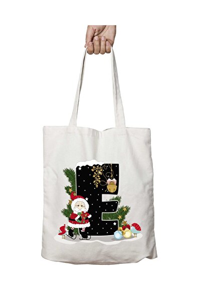 ART HEDİYE Новий рік Merry Christmas - Літера E Двостороння міцна та пральна ...