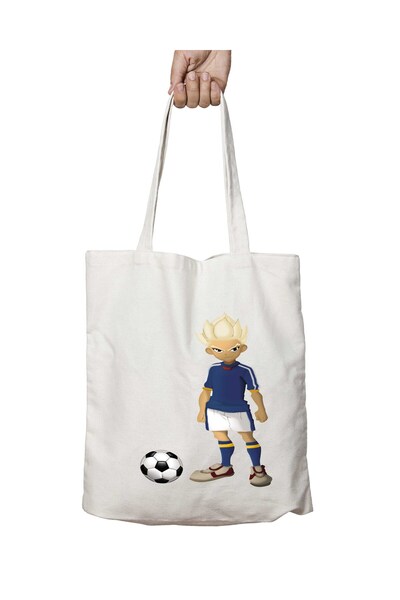 ART HEDİYE Washable Shoulder Tote Bag for Children Playing Football - for Sch...