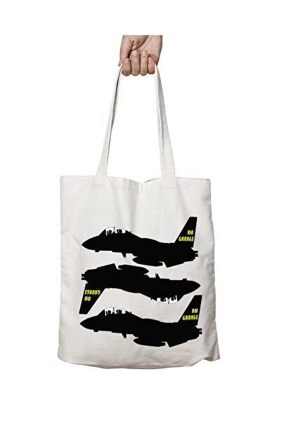 ART HEDİYE Model de avion F14 - Geantă de umăr lavabilă, durabilă, pentru pla...