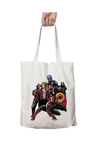 ART HEDİYE إنفينيتي وور - حقيبة كتف قابلة للغسل، تدوم على الجانبين - للشاطئ و...