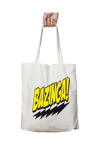 ART HEDİYE حقيبة كتف مدرسية للشاطئ من Bazinga قابلة للغسل وتدوم طويلاً من الج...