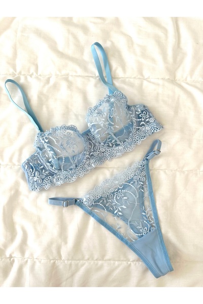 Feruzdesign Σετ Bralet Blue Underwire - Marte