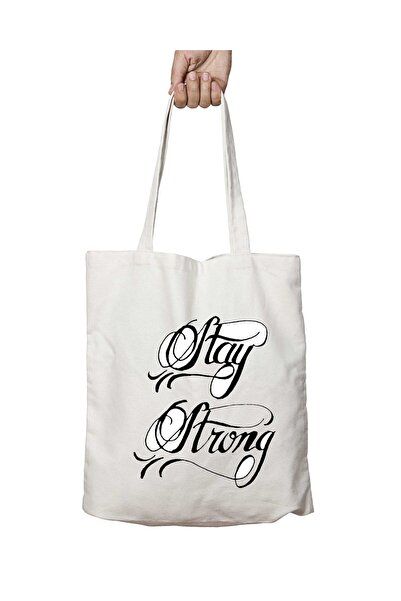 ART HEDİYE Demi Lovato Stay Strong - Двостороння міцна та пранна сумка з плеч...