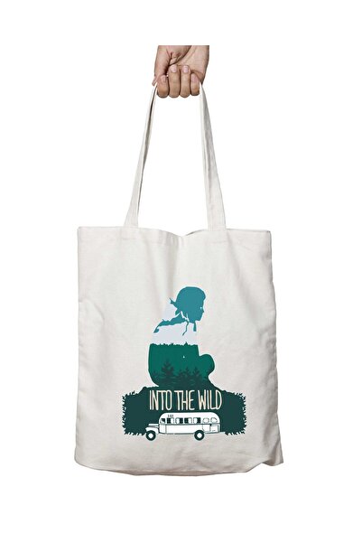 ART HEDİYE Into the Wild - Na Natureza Selvagem δύο όψεων μόνιμη και πλενόμενη υφασμάτινη τσάντα ώμου