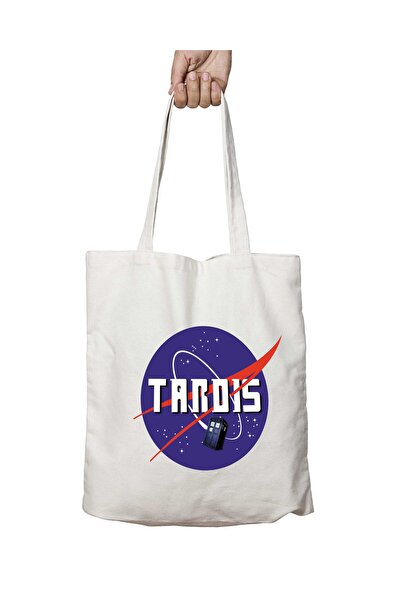 ART HEDİYE Doctor Who - Сумка через плече з малюнком Tardis і NASA, двосторон...