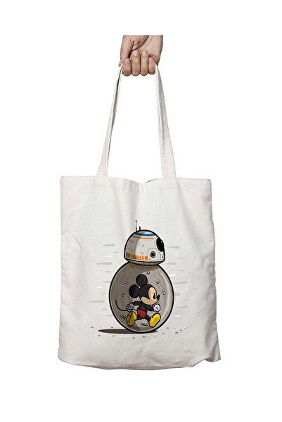 ART HEDİYE Μίκυ Μάους Μίνι Μάους Μόνιμη τσάντα ώμου για την παραλία, διπλής ό...