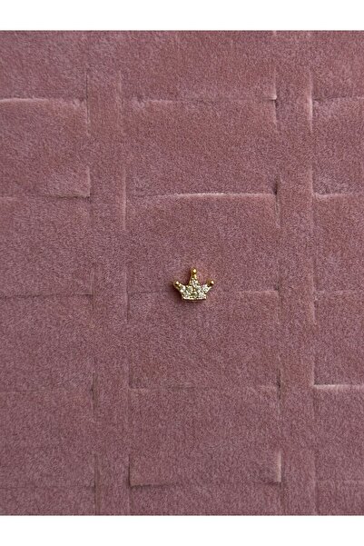 ZENİTH Kadın Çelik Taç Piercing Kıkırdak Küpe Günlük