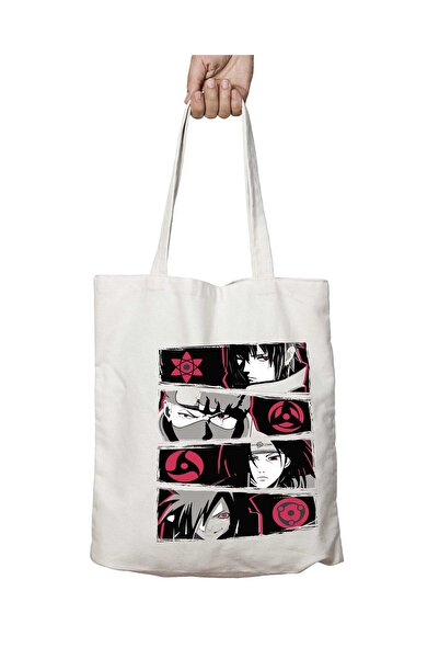 ART HEDİYE NARUTO - SHARIGANS Двосторонній мішок на плече, що можна прати