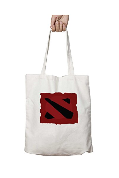 ART HEDİYE شعار DOTA2 - حقيبة كتف ثابتة وقابلة للغسل على الجانبين