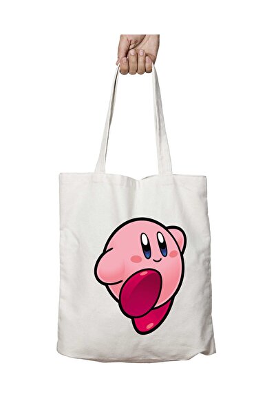 ART HEDİYE Kirby PNG Image - Двостороння міцна та пранна сумка з плечовою рем...