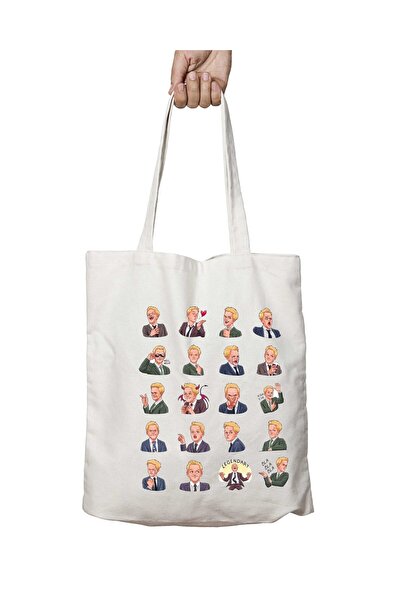 ART HEDİYE بارني ستينسون - حقيبة مدرسية وشاطئ أسطورية قابلة للغسل على الوجهين