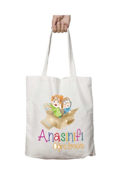 ART HEDİYE Two Sides Lasting and Washable School and Beach Bag - Shoulder Clo...