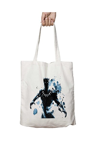 ART HEDİYE Two Sides Lasting and Washable Black Panther Painting School and B...