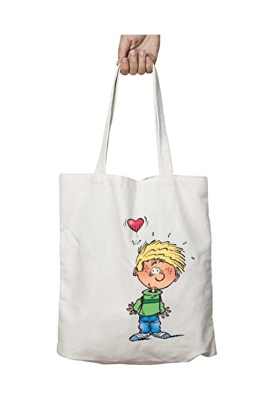ART HEDİYE Anime Patterned Multi-sold - Washable Permanent Shoulder Tote Bag,...