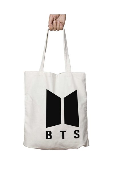 ART HEDİYE حقيبة كتف مدرسية للشاطئ من Bts ثنائية الجانب ودائمة وقابلة للغسل