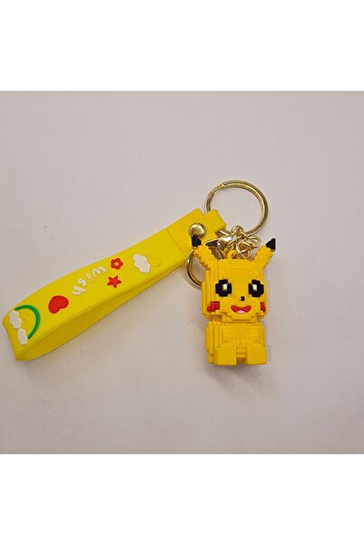 Maison Shop Sevimli Pikachu Anahtarlık, Çanta Süsü/Araba süsü