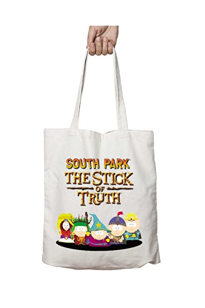 ART HEDİYE South Park The Stick Of Truth - حقيبة كتف تدوم طويلاً وقابلة للغسل...