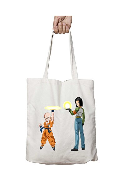 ART HEDİYE 17e Kuririn - Двостороння міцна та пральна сумка через плече