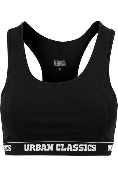 Urban Classics Damen Ladies Logo Bra