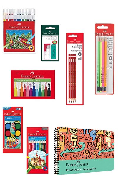 Faber Castell Boyama Seti Efsane Cuma