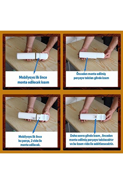 Badem10 Capsule Bohemian (Premium) Furniture Sofa Tv Unit Armchair Base Leg Feet Matte White 18 cm