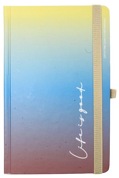 Gıpta 13x21 Leaf Lined - Silk Stitched Hard Cover Notebook 5799