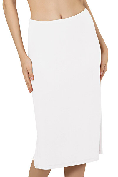 ÖZKAN Viscose Women's Underskirt Petticoat - Long Lining Below the Knee