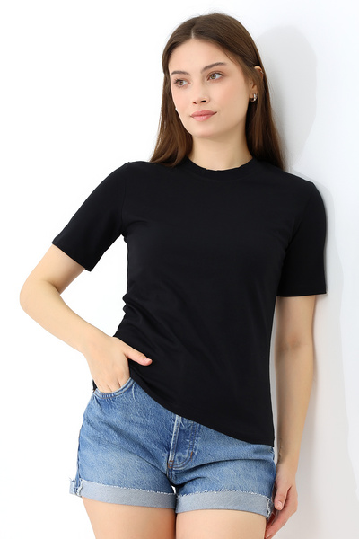 LVNZ Basic Pamuklu Tişört - ⏰ Son Stoklar! Kaçırılmayacak Fiyat