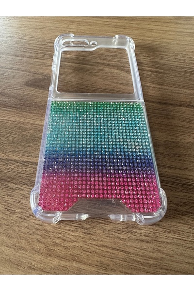 Case collection Samsung Galaxy Flip 6 Uyumlu diamonds taşlı kapak korumalı