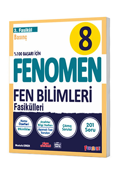 Fenomen Yayıncılık Fenomen Yayınları 8 Sınıf Fen Bilimleri Basınç Fasikülü