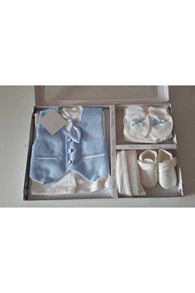 biyan collection Erkek Bebek Mevlüt Takımı Hastane Çıkışı Sünnetlik, Bayramlık Bebek Doğum Hediyesi