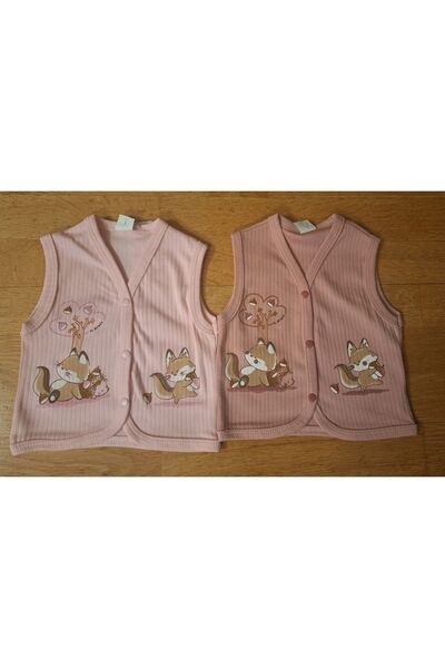 biyan collection Girl Boy Baby 2-Piece Vest Set Organic Cotton Newborn Baby G...