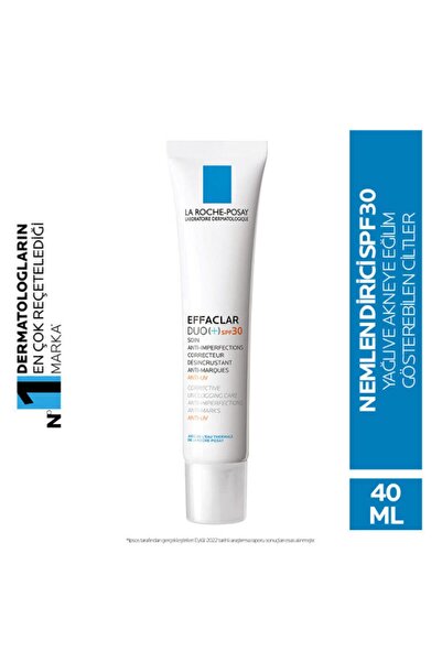 La Roche Posay Effaclar Duo+Yağlı ve düzensiz ciltler için SPF 30 koruma sağl...