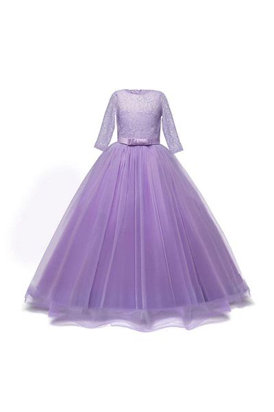 Mashotrend Lace Evening Dress - Tarlantan Children's Dress - Lace Dress - Graduation Dress