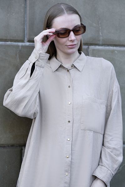 ModaLand New Season Luxury Women's Sunglasses - Gold Detailed, Retro Uv400 Glass