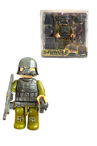 TRUST STORE مجموعة شخصيات جنود صغيرة من Jungle Special Forces - 8 سم