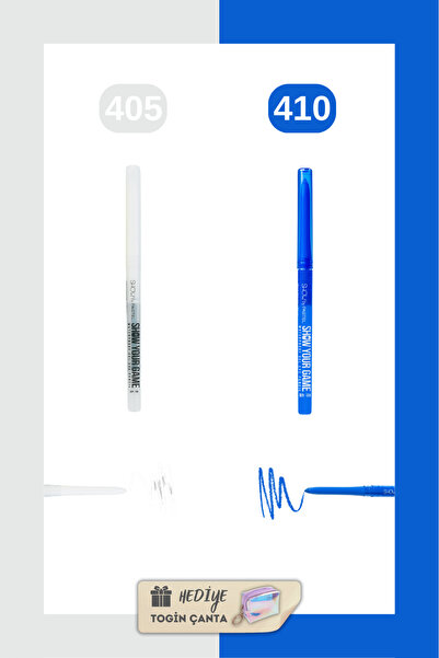 Show by Pastel Show Your Game Waterproof Gel Eye Pencil Set - Jel Göz Kalemi ...