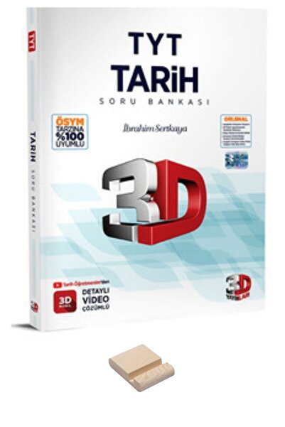 3D Yayınları TYT Tarih Güçlendiren Soru Bankası+ 2024 TYT 3D Tarih Soru Bankası