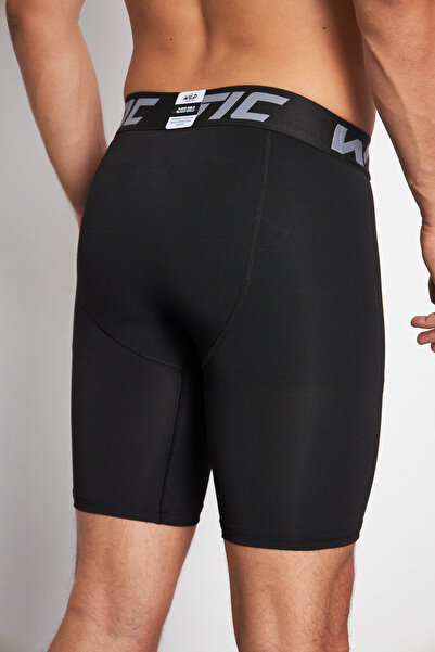 Wild Athletic Sports Елітний комплект - Чорно-білий 6-комплектний баскетбольний 3/4-короткий шорти, довгі спортивні лосини з однією довгою штаниною