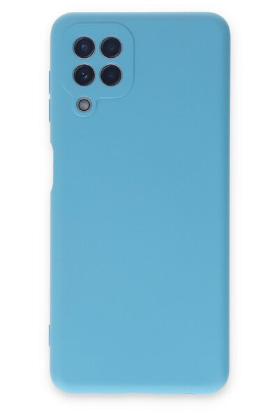 Hatreds Samsung Galaxy M22 Uyumlu İçi Kadife Mat Renkli Kamera Korumalı Kılıf...