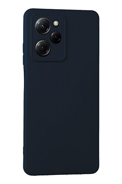 Hatreds Xiaomi Poco X5 Pro 5G Uyumlu İçi Kadife Mat Renkli Kamera Korumalı Kı...