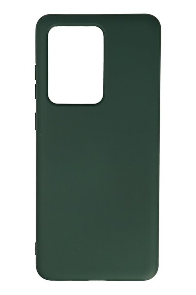 Hatreds Galaxy S20 Ultra Uyumlu İçi Kadife Mat Renkli Kamera Korumalı Kılıf -...